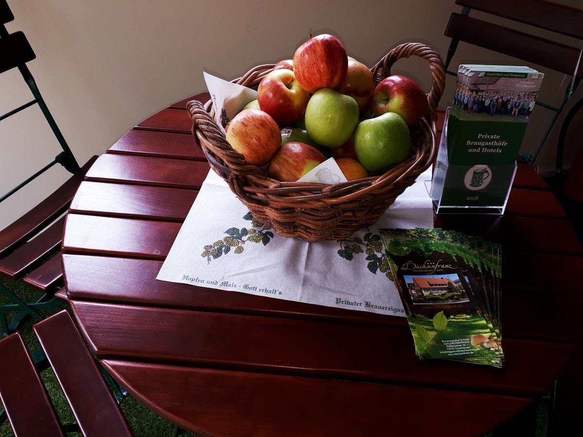 Zuzenhausen 达赫森弗兰茨酿酒厂旅馆酒店 外观 照片